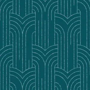 Tani Tapeta ścienna turkusowa łuki Art Deco M42104 Top Trend 5 Ugepa