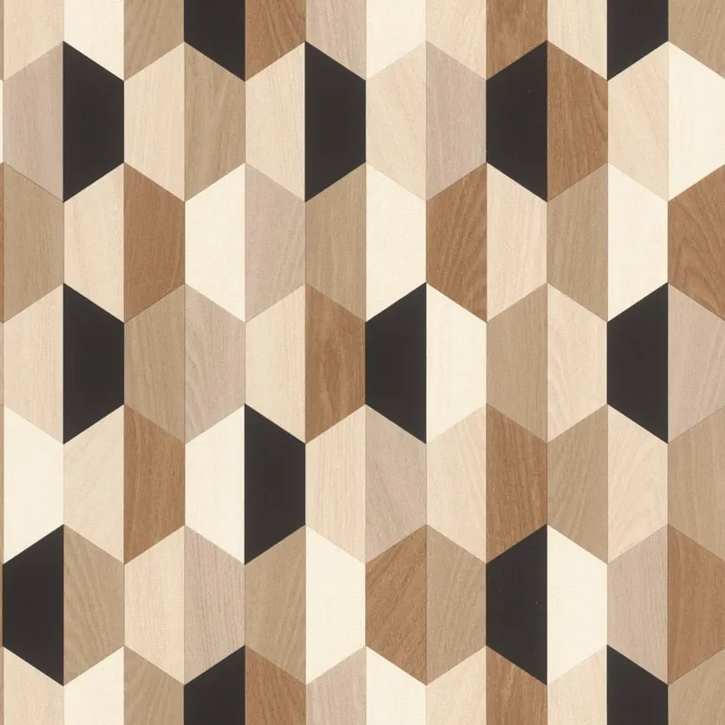 Tapeta ścienna geometryczna heksagony 466300 RASCH Łatwy zwrot