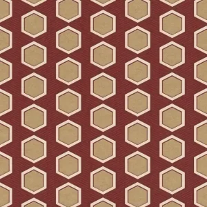 Bestseller Tapeta ścienna geometryczna Sensai Emil & Hugo 297859 RASCH Textil