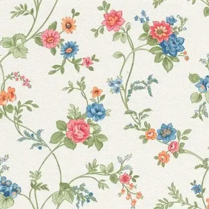 Bezpieczne zakupy Tapeta ścienna kwiatki Petite Fleur 5 288321 RASCH Textil