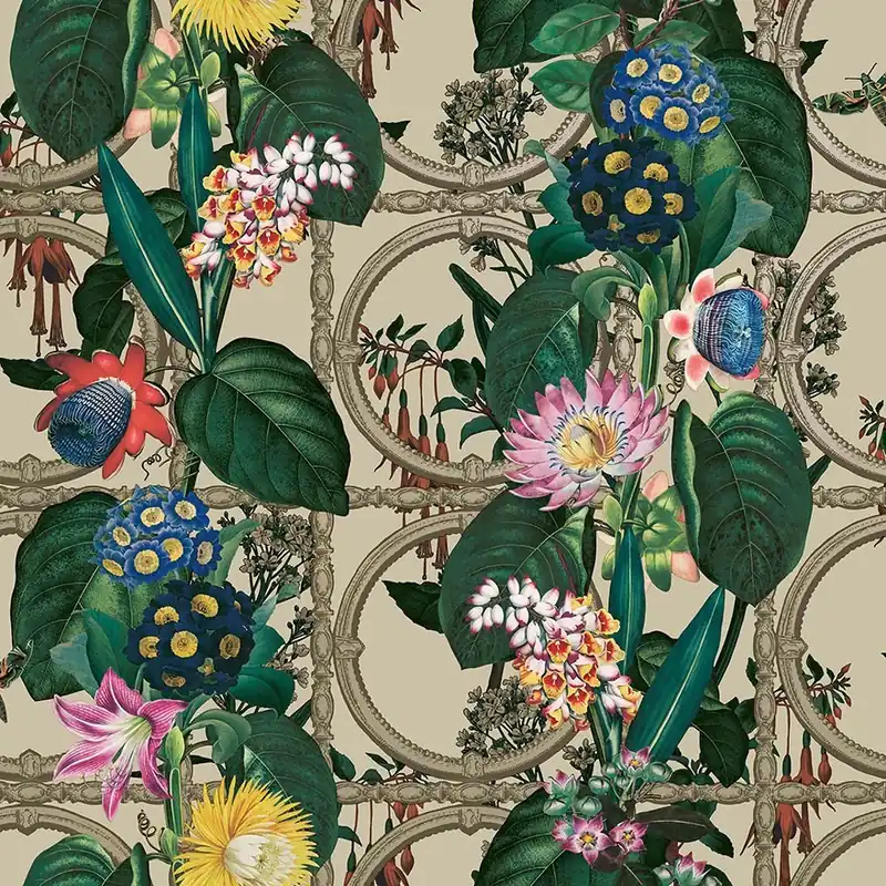Rabat Tapeta ścienna kolorowe kwiaty Cascading Gardens 91431 Holden
