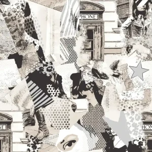 Wyjątkowa oferta Tapeta ścienna pop art 16609 Friends & Coffee 2 Cristiana Masi