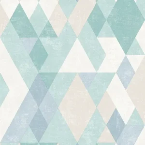 Darmowy zwrot Tapeta ścienna geometryczna romby Hexagone L59801 Ugepa