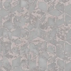 Tapeta ścienna geometryczna sześciany Reflets L75405 Ugepa Wyjątkowa oferta