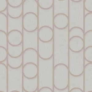 Tapeta ścienna geometryczna koła walce Galactik M24008 Ugepa Tani