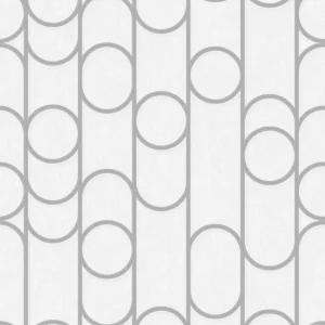 Ograniczona ilość Tapeta ścienna geometryczna koła walce Galactik M24000 Ugepa