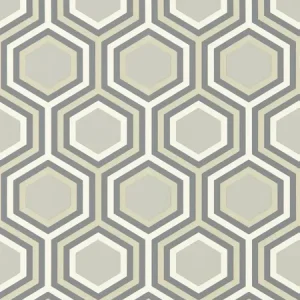 Tapeta ścienna geometryczna heksagony Salinas 112148 Harlequin Nie przegap
