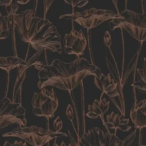 Oferta limitowana Tapeta ścienna kwiaty kwiatki Lotus LOT304 Zoom