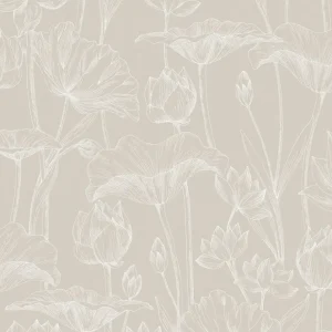 Hit cenowy Tapeta ścienna kwiaty kwiatki Lotus LOT301 Zoom