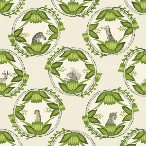 Tapeta ścienna koła rośliny zwierzęta Ardmore 109/9041 Cole & Son Tylko do końca tygodnia