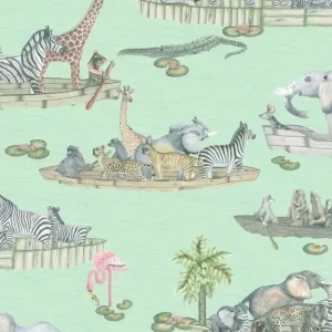 Tapeta ścienna zwierzęta dżungli na tratwie Ardmore 109/14063 Cole & Son Zamów teraz