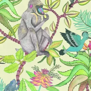 Wybór klientów Tapeta ścienna dżungla małpy ptaki Ardmore 109/1007 Cole & Son