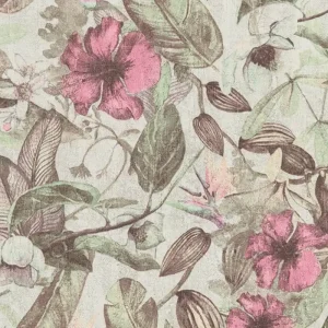 Bezpieczne zakupy Tapeta ścienna w liście i kwiaty Greenery 37216-4 AS Creation