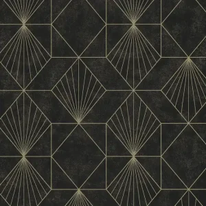 Promocja Tapeta ścienna geometryczna Geonature 366073 Eijffinger