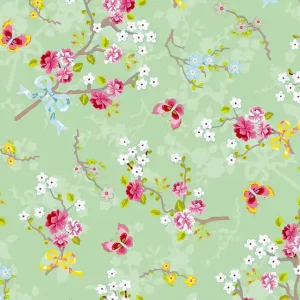 Zamów dziś Tapeta ścienna w gałązki kwiaty i ptaszki PIP Studio 375073 Eijffinger