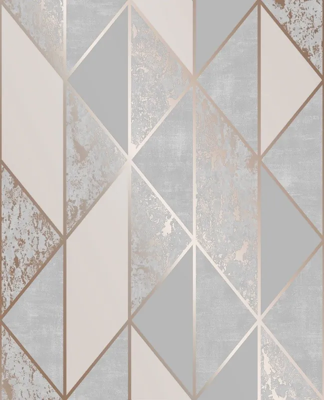 Tylko do końca tygodnia Tapeta ścienna geometryczna 106407 Milan Vittorio Superfresco błyszcząca
