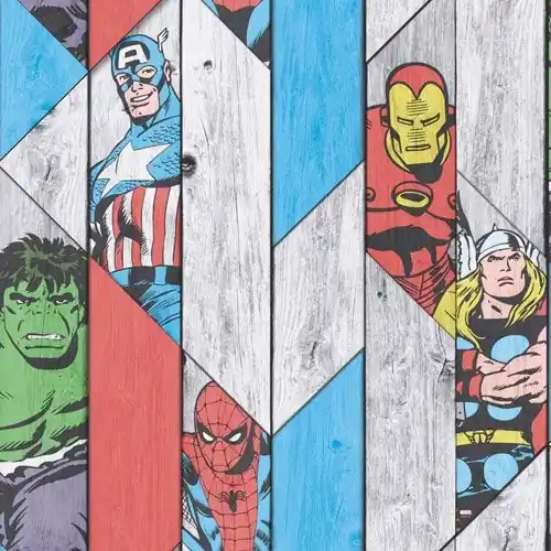 Tapeta ścienna Marvel superbohaterowie Kids@Home 102435 Graham&Brown Rabat