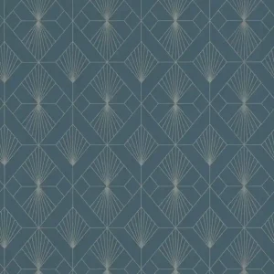 Obniżka ceny Tapeta ścienna art deco w romby Modern Art 620924 RASCH