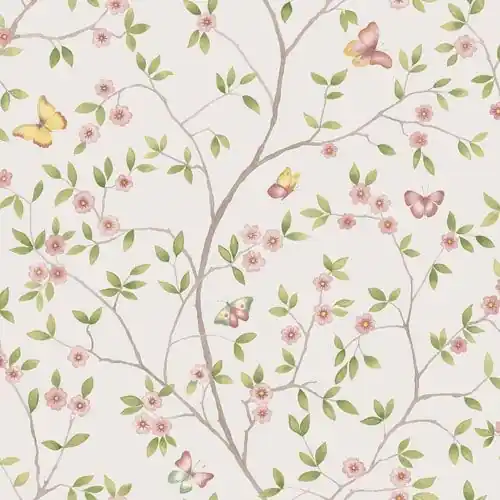 Hit cenowy Tapeta ścienna w kwiatki 51026 Blomstermala midbec