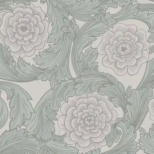 Łatwy zwrot Tapeta ścienna w kwiaty 51008 Blomstermala midbec