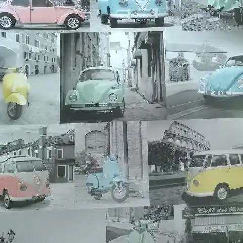 Tapeta ścienna w samochody Volkswagen auta E978-01 Ugepa Ekspresowa dostawa