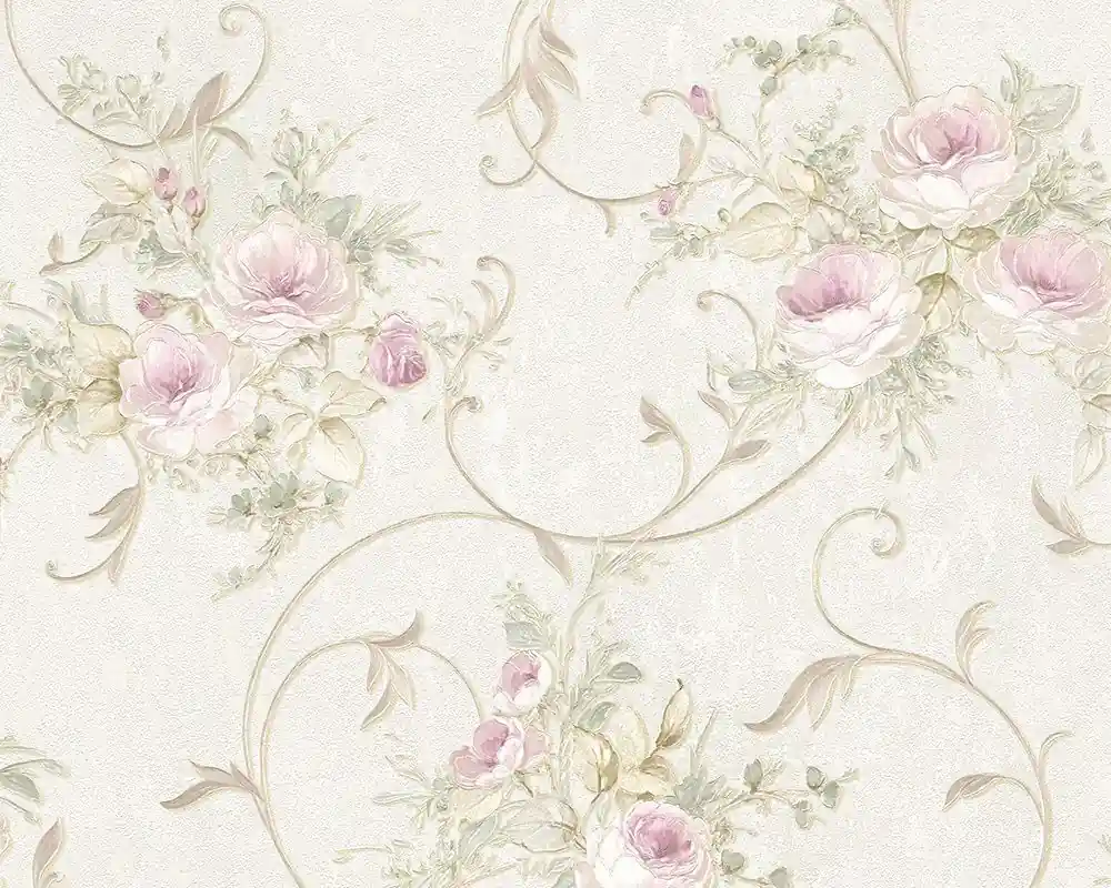 Oferta Tapeta ścienna w kwiaty Romantica 30420-2 AS Creation