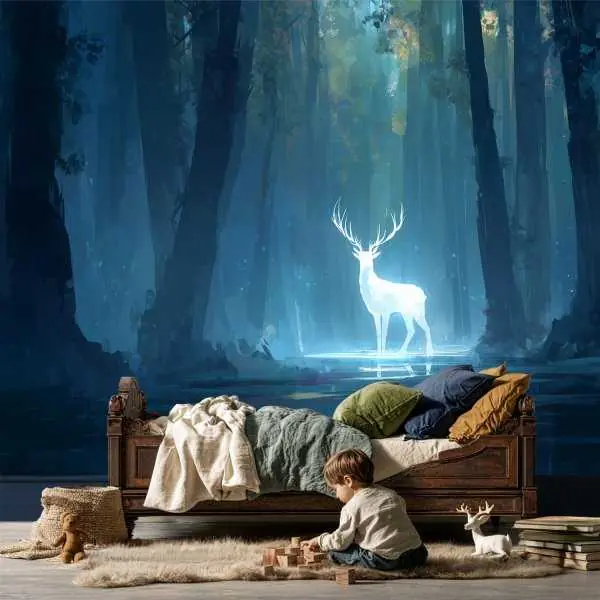 Tapeta na ścianę - DEER PATRONUS Ostatnie sztuki