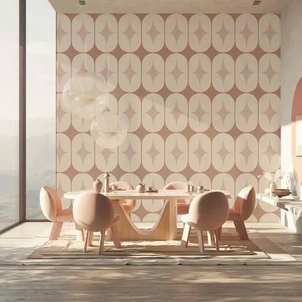 Tapeta na ścianę - VINTAGE TILES Zniżka