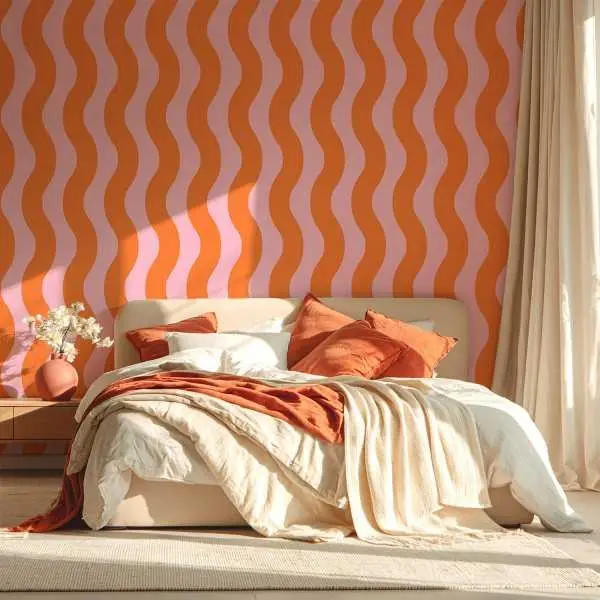 Oferta Tapeta na ścianę - SUNSET WIGGLE