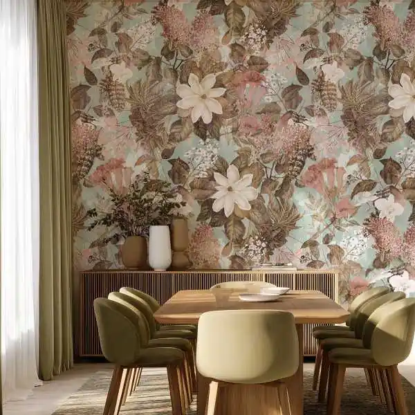 Tapeta na ścianę - RUSTIC FLORAL Nowość