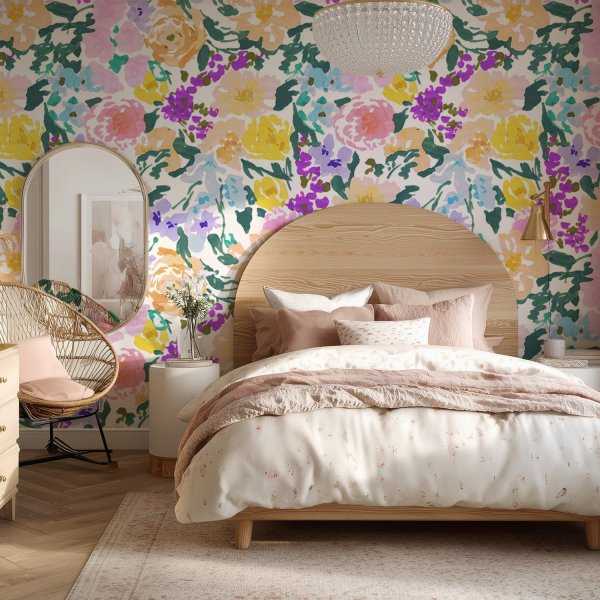 Tapeta na ścianę - PASTEL MEADOW Szybka dostawa
