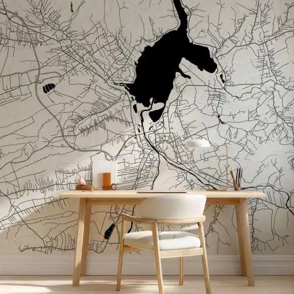 Tapeta na ścianę - MAPA ŻYWIEC Oferta czasowa