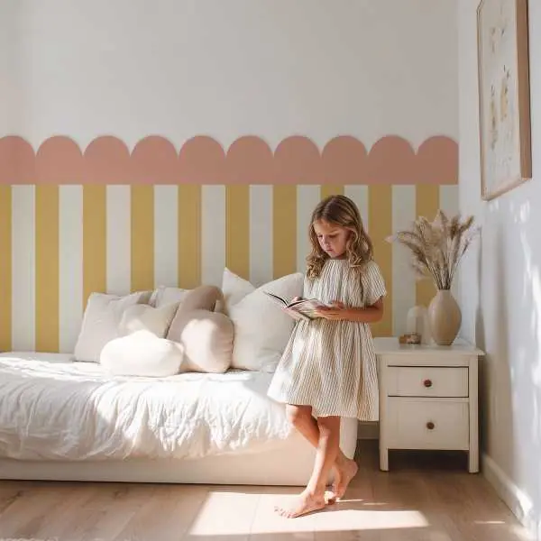 Tapeta do połowy ściany - SERENE PATTERN Oferta