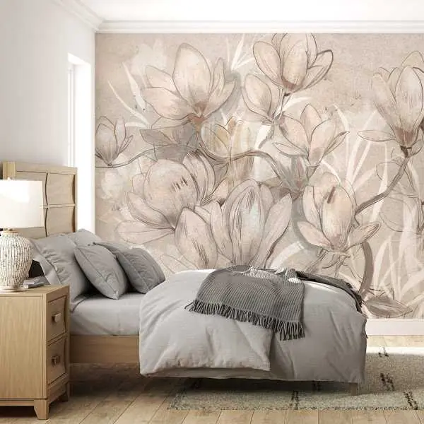 Ekspresowa dostawa Tapeta na ścianę - MAGNOLIA GRACE