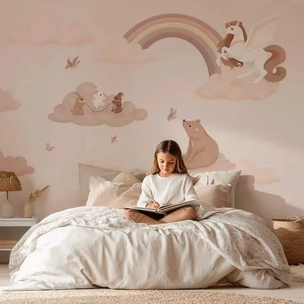 Wybór klientów Tapeta na ścianę - SKY UNICORN