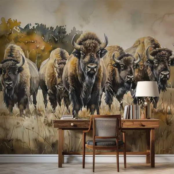 Ostatnie sztuki Tapeta na ścianę - EUROPEAN BISON