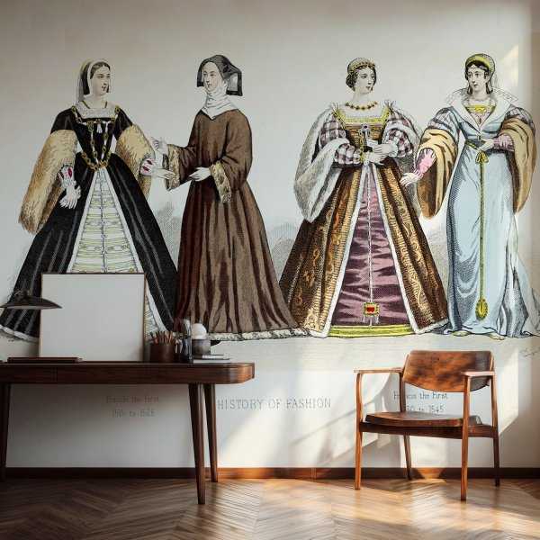 Tapeta na ścianę - FASHION HISTORY Taniej