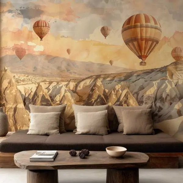 Dodaj do koszyka Tapeta na ścianę - SUNRISE IN CAPPADOCIA