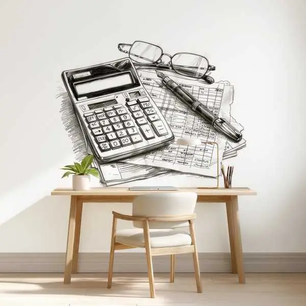 Tapeta na ścianę - ACCOUNTING MIND Szybka wysyłka