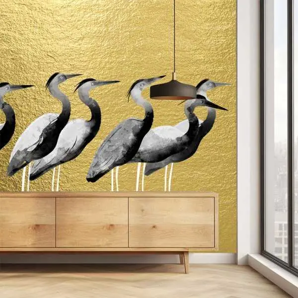 Złota Tapeta - HERON ELEGANCE Tani