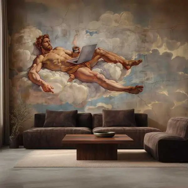 Tapeta na ścianę - Divine Workspace Wyjątkowa oferta