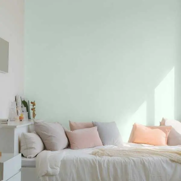 Tapeta na ścianę w jednolitym kolorze - bright mint Wyjątkowa oferta