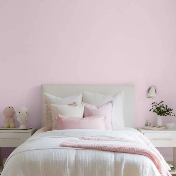 Tylko dziś Tapeta na ścianę w jednolitym kolorze - pastel pink