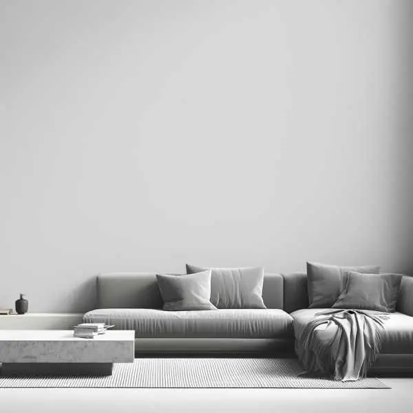 Tapeta na ścianę w jednolitym kolorze - pearl grey Rabat