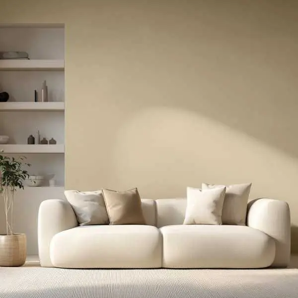 Hit sprzedaży Tapeta na ścianę w jednolitym kolorze - sand beige