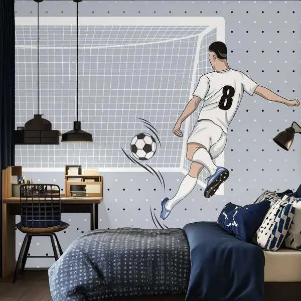 Hit sprzedaży Tapeta na ścianę - Football Shot