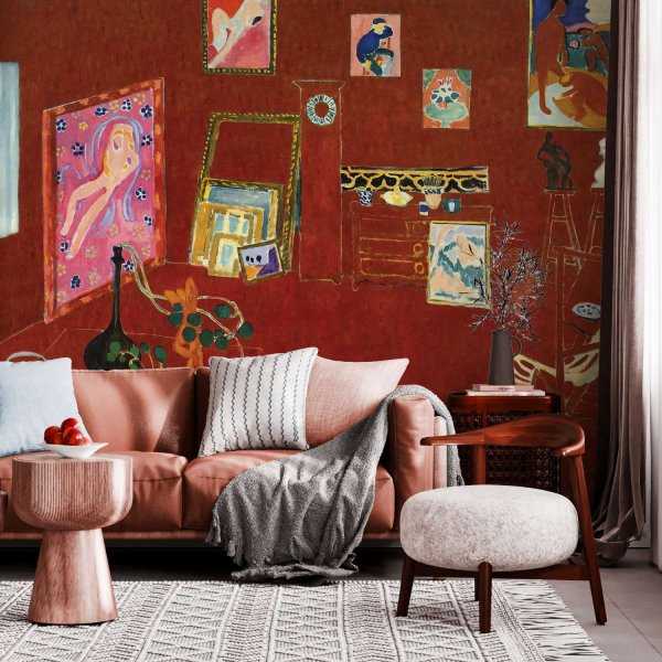 Tylko dziś Tapeta na ścianę - reprodukcja obrazu - "Czerwone studio" Henri Matisse