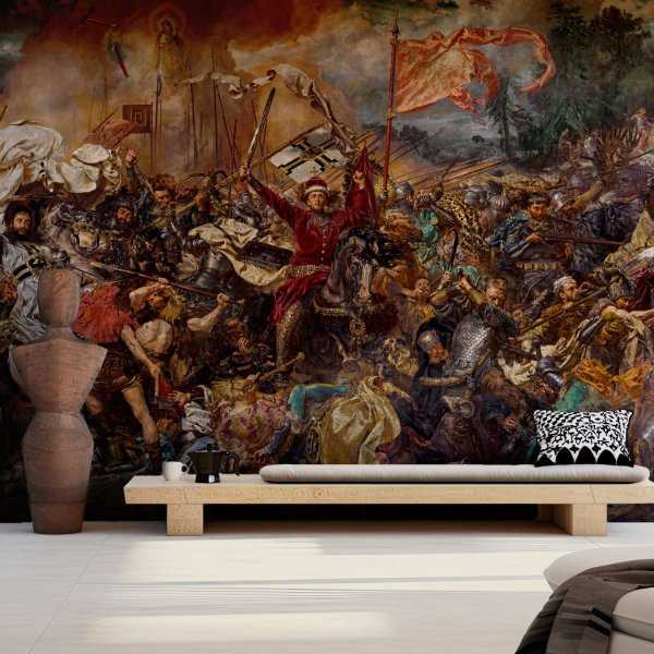 Tapeta na ścianę - reprodukcja obrazu - "Bitwa pod Grunwaldem" Jan Matejko Szybka wysyłka