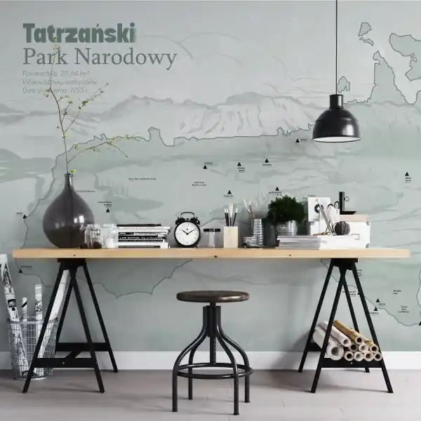Tapeta na ścianę - TATRZAŃSKI PARK NARODOWY Premium