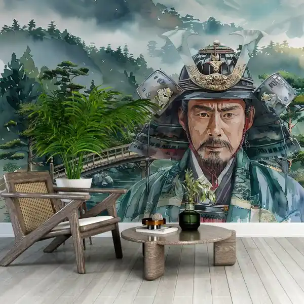Oferta limitowana Tapeta na ścianę - GREAT SAMURAI